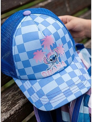 Gorra infantil ajustable de poliéster stitch disney