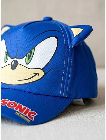 Gorra infantil algodón y poliéster Sonic SEGA