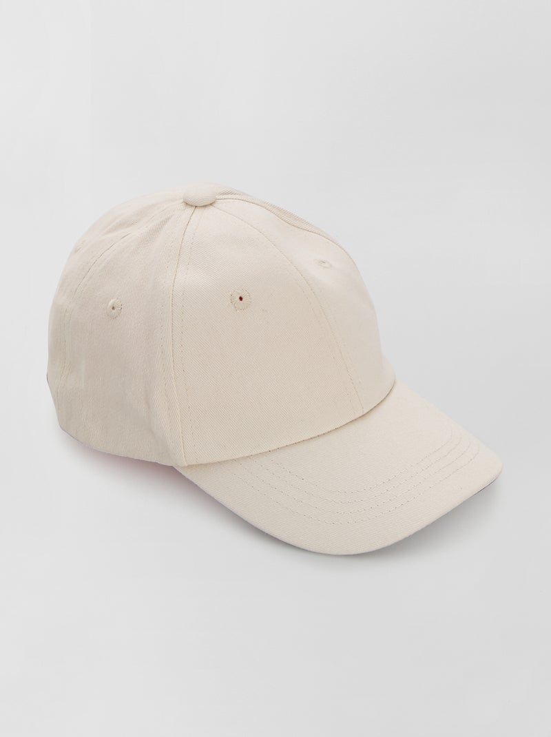 Gorra lisa crudo - Kiabi