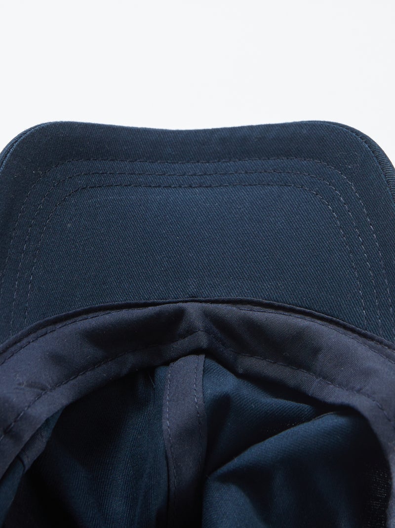 Gorra lisa de algodón AZUL - Kiabi