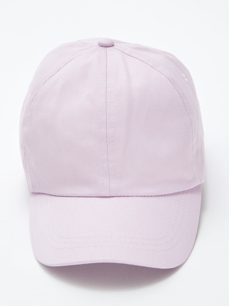 Gorra lisa PURPURA - Kiabi