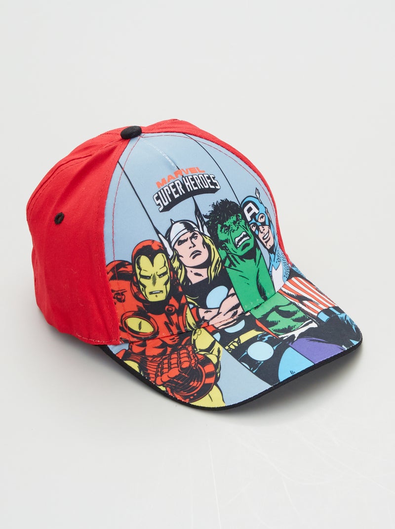 Gorra 'Los Vengadores' de tela ROJO - Kiabi