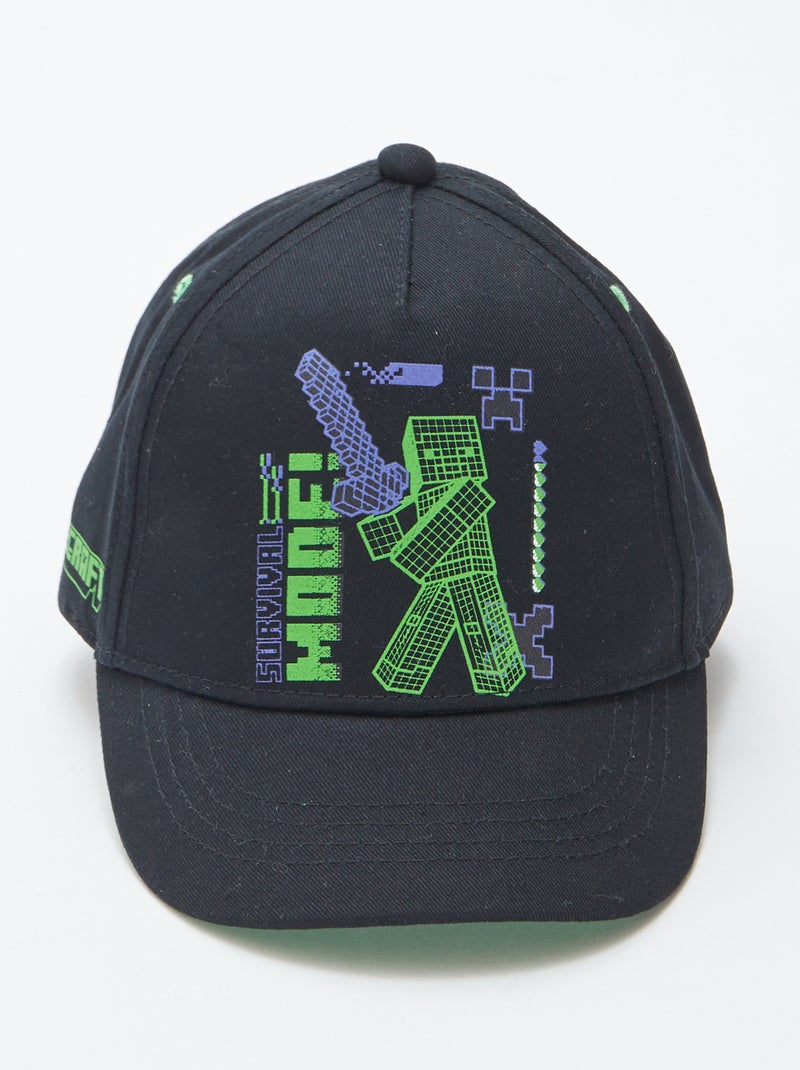 Gorra 'Minecraft' NEGRO - Kiabi