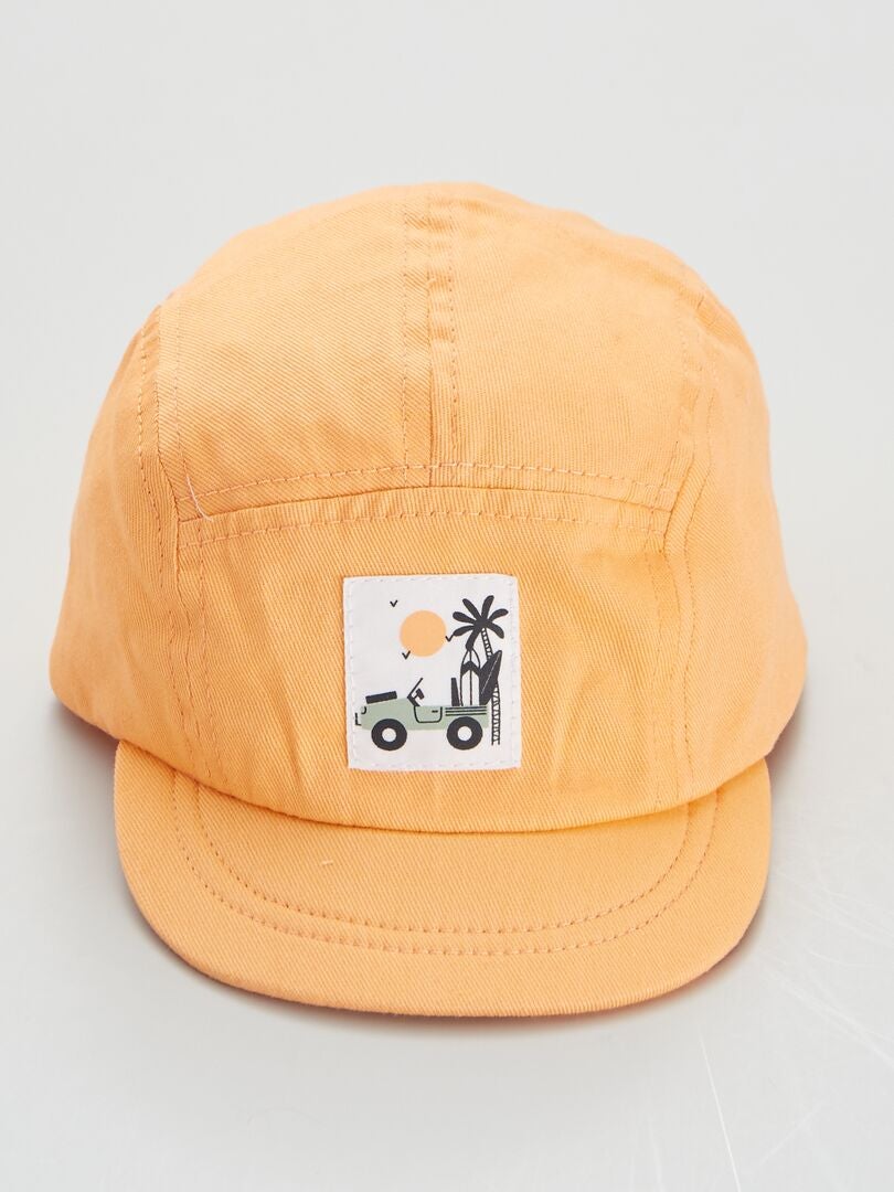 Gorra naranja albaricoque - Kiabi