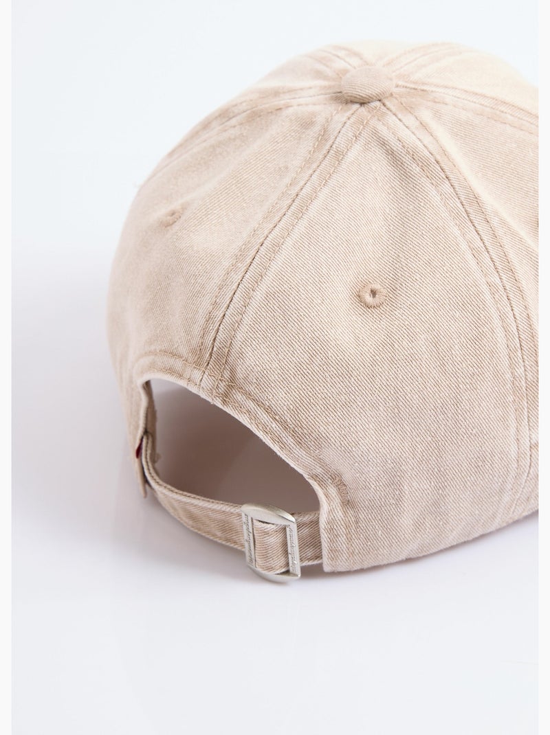 Gorra novedosa con bordado de corazón - AFIBEL Beige - Kiabi