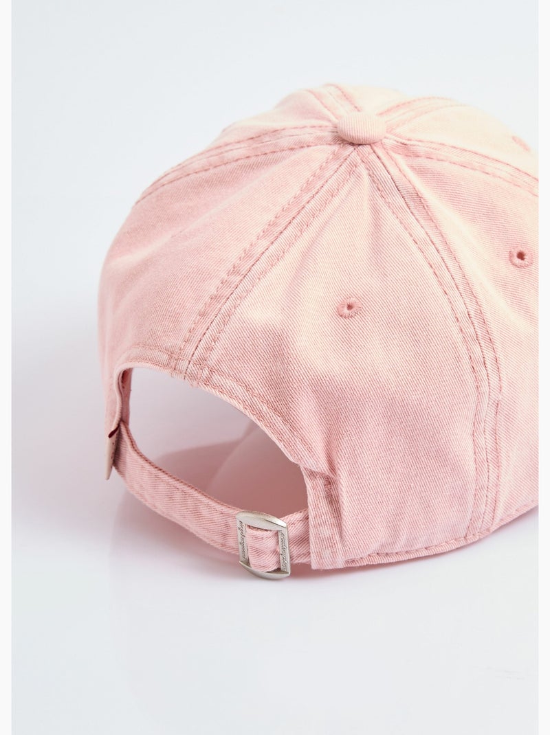 Gorra novedosa con bordado de corazón - AFIBEL Rosa - Kiabi