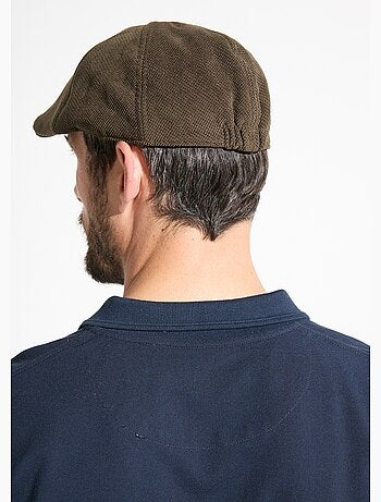 Gorra plana en tejido efecto lana - Afibel