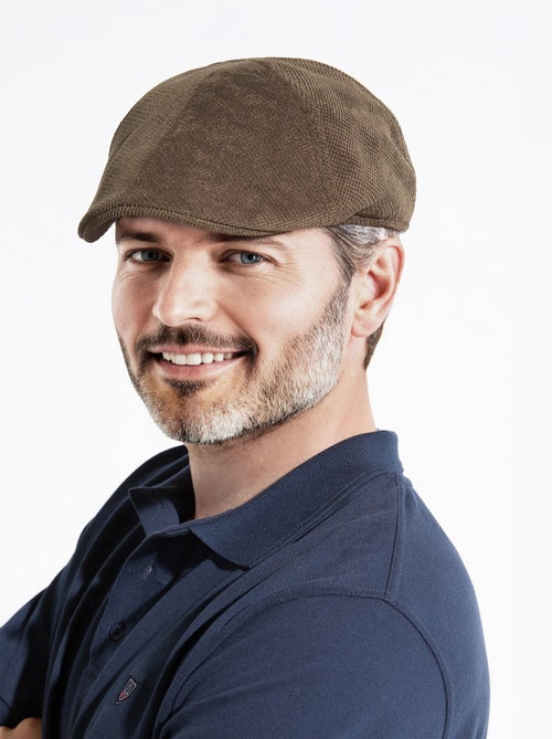 Gorra plana en tejido efecto lana - Afibel - Kiabi