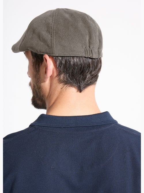 Gorra plana en tejido efecto lana - Afibel - Kiabi