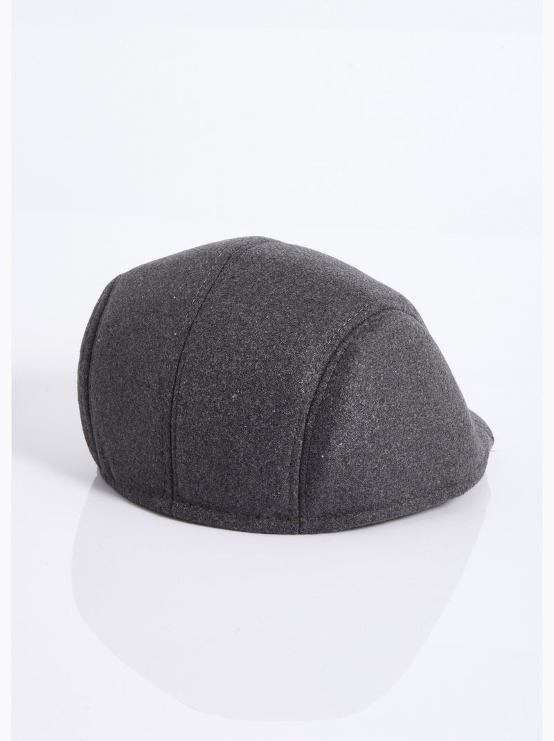 Gorra plana estilo lana - AFIBEL Gris - Kiabi