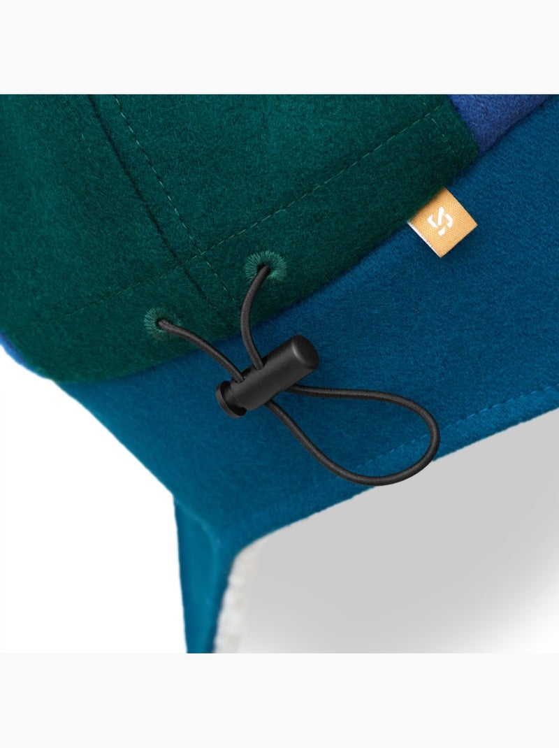 Gorra polar con orejeras niños lifestyle niños y niñas flyer dark Verde - Kiabi