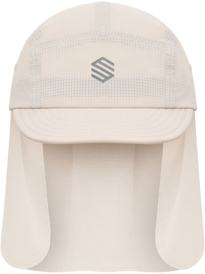 Gorra protección solar trail running senderismo hombre y mujer toubkal sand Beige - Kiabi