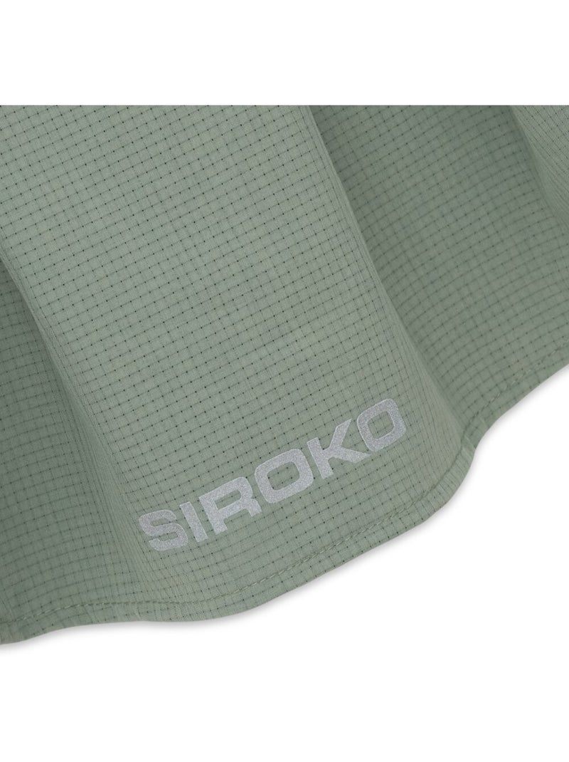 Gorra protección solar trail running senderismo hombre y mujer toubkal Verde - Kiabi