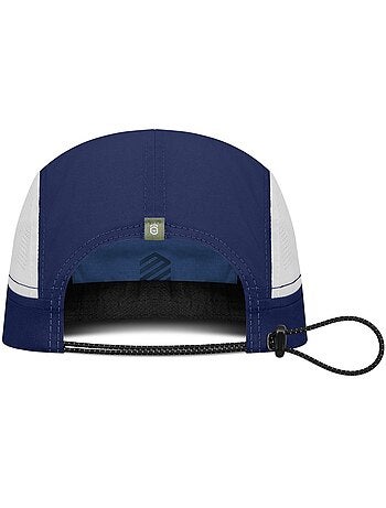 Gorra running 5 paneles fitness hombre y mujer sprint cobalt