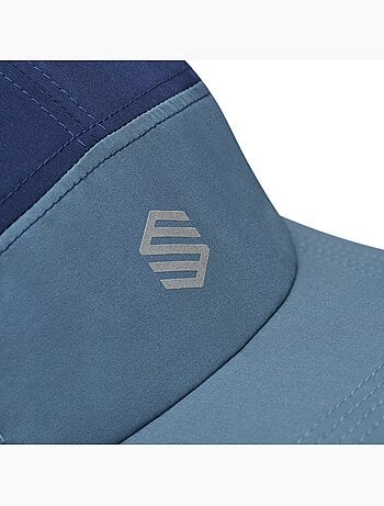 Gorra running 5 paneles fitness hombre y mujer sprint cobalt
