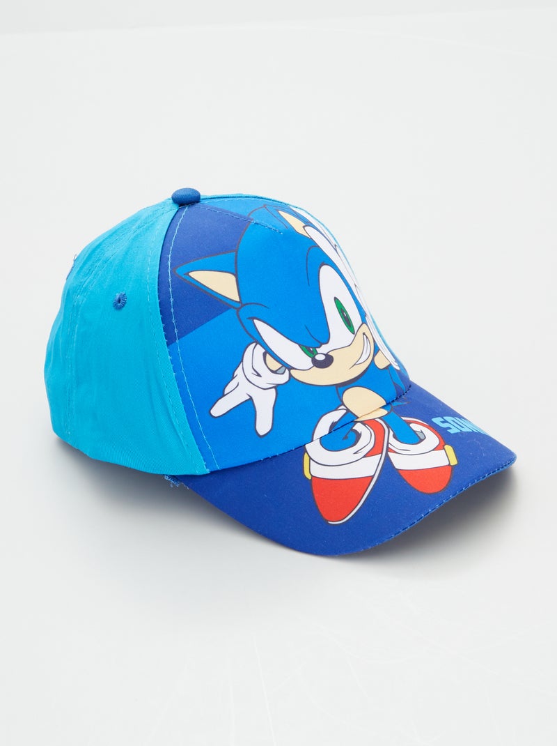 Gorra 'Sonic' de tela azul - Kiabi