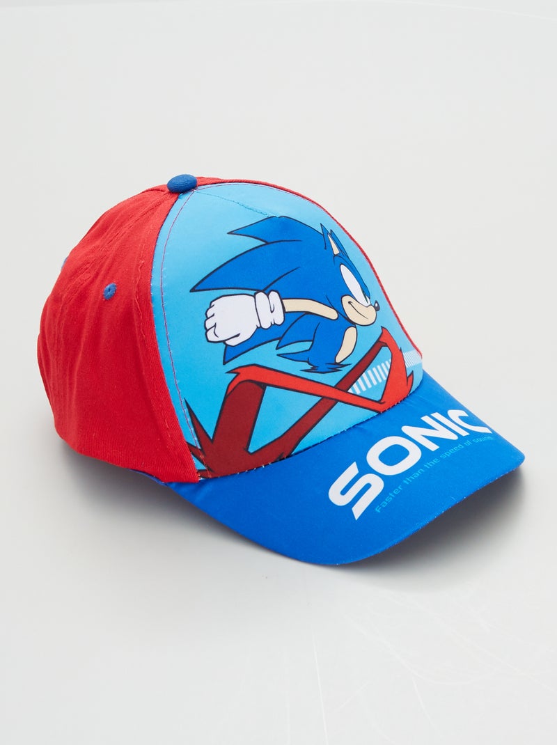 Gorra 'Sonic' de tela ROJO - Kiabi