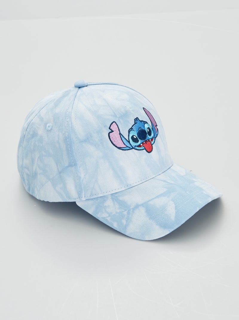 Gorra 'Stitch' de tela azul - Kiabi