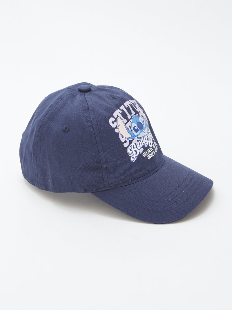 Gorra 'Stitch' Negro - Kiabi