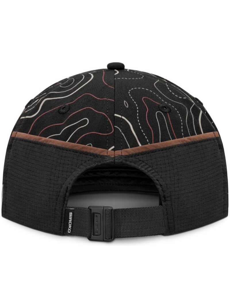 Gorra técnica bolsillos montaña hombre y mujer whitney 5 panel Negro - Kiabi