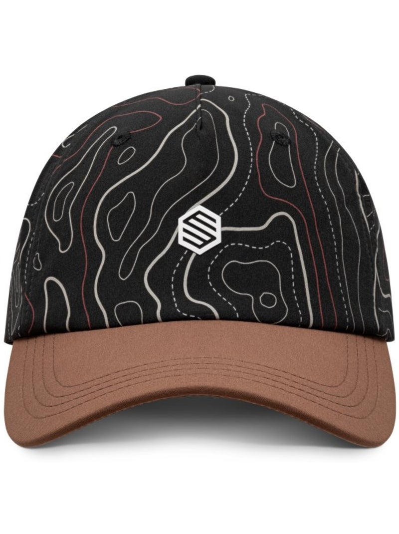 Gorra técnica bolsillos montaña hombre y mujer whitney 5 panel Negro - Kiabi