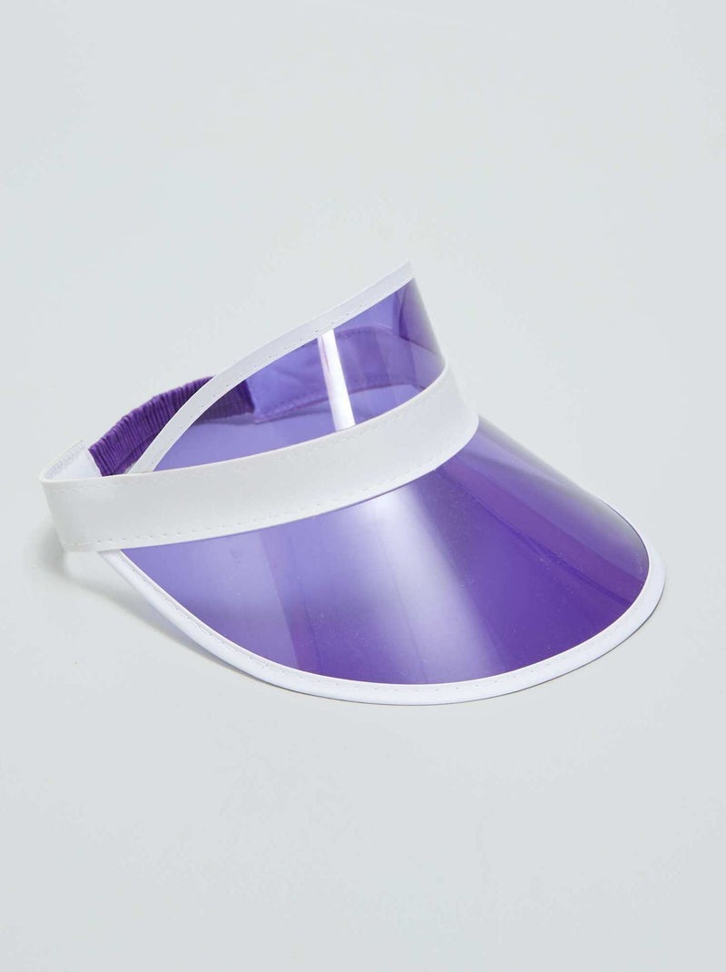 Gorra transparente PURPURA - Kiabi