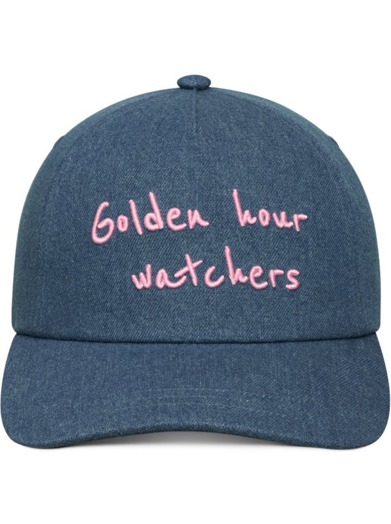 Gorra vaquera lifestyle hombre y mujer gung golden Azul - Kiabi