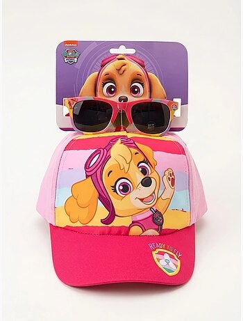 Gorra y gafas de sol Skye Pat' Patrouille Nickelodeon