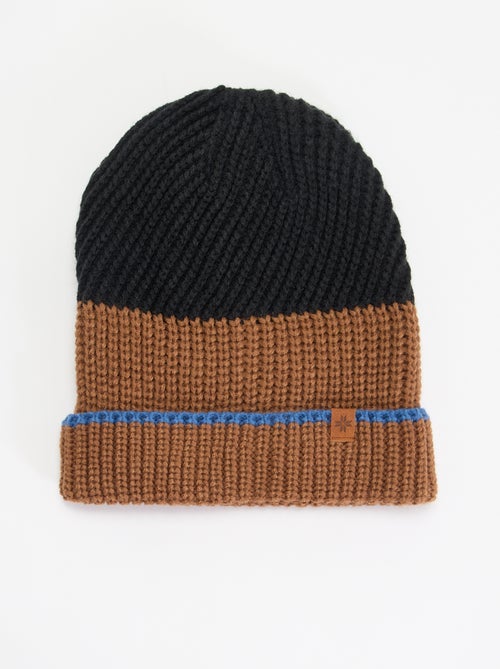 Gorro bicolor con vuelta - Kiabi Gorro bicolor con vuelta - Kiabi