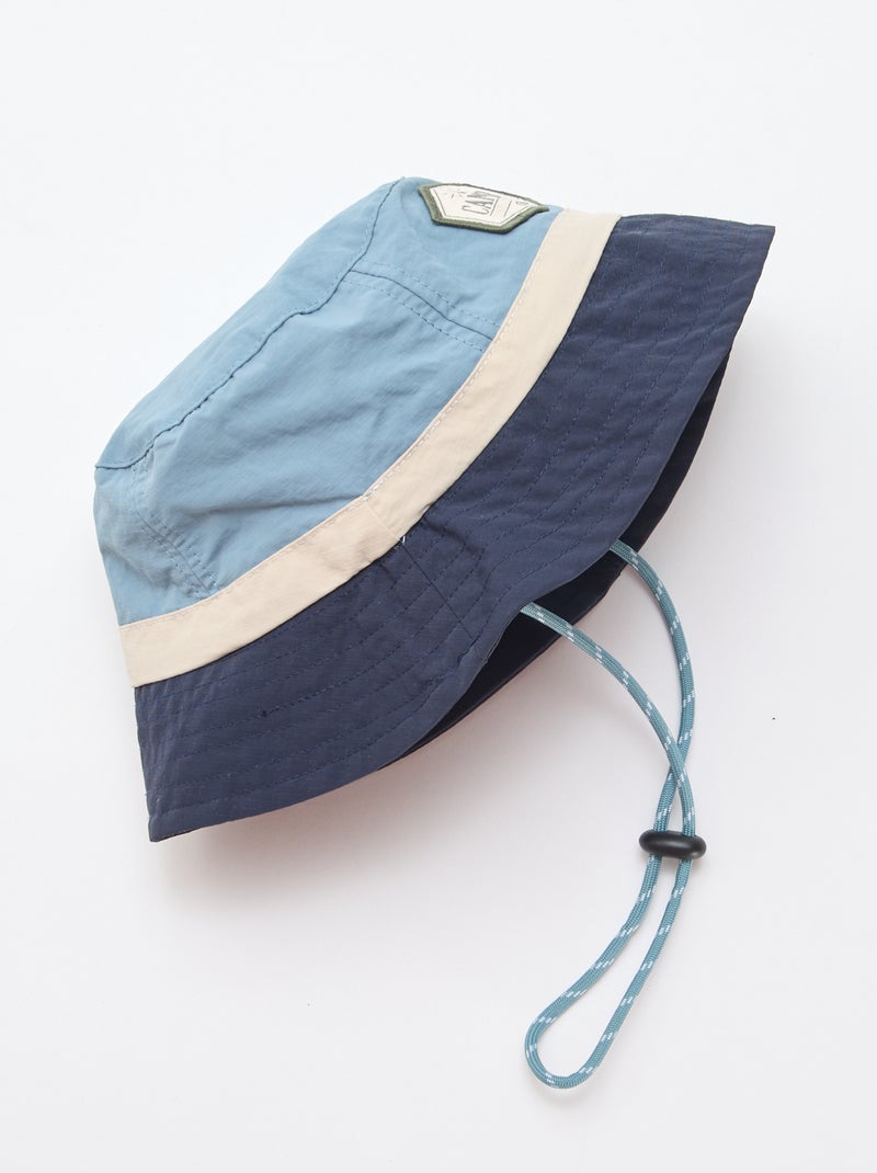 Gorro bicolor tipo camper Azul - Kiabi