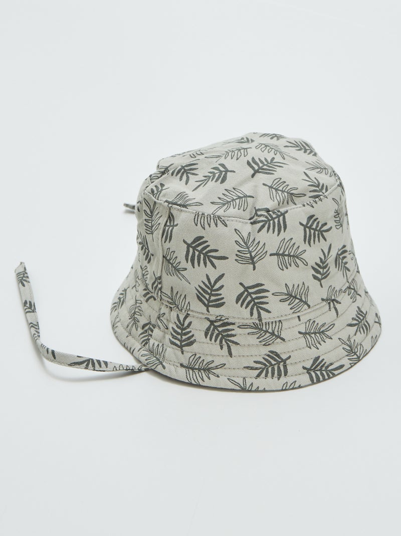 Gorro bob con cintas VERDE - Kiabi