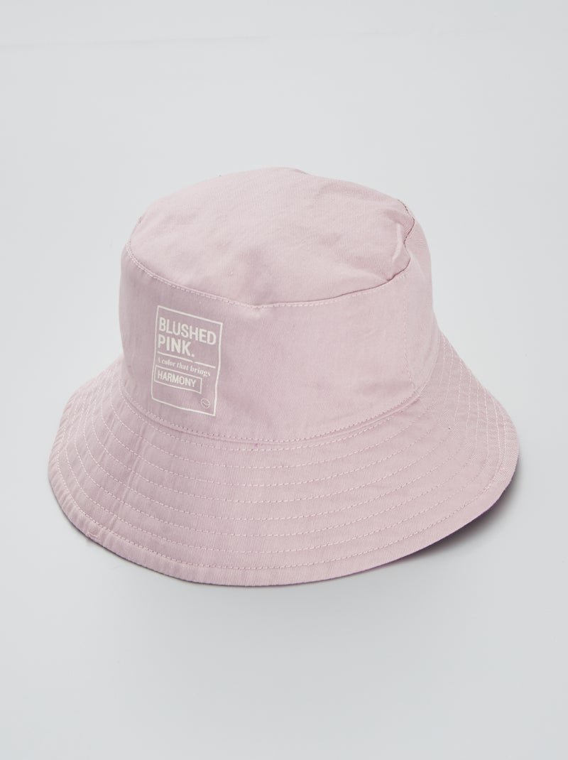 Gorro bob reversible ROSA - Kiabi