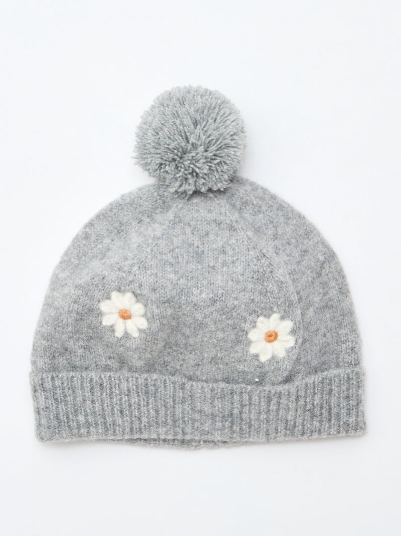 Gorro De Invierno Personalizado Con Nombre Bordado - Para Bebés, Niños Y Adultos - Varios Colores Y Tallas