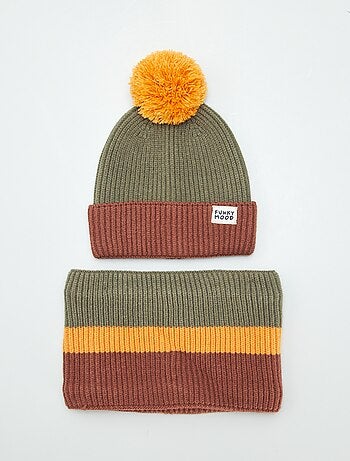 Gorro + braga tricolores