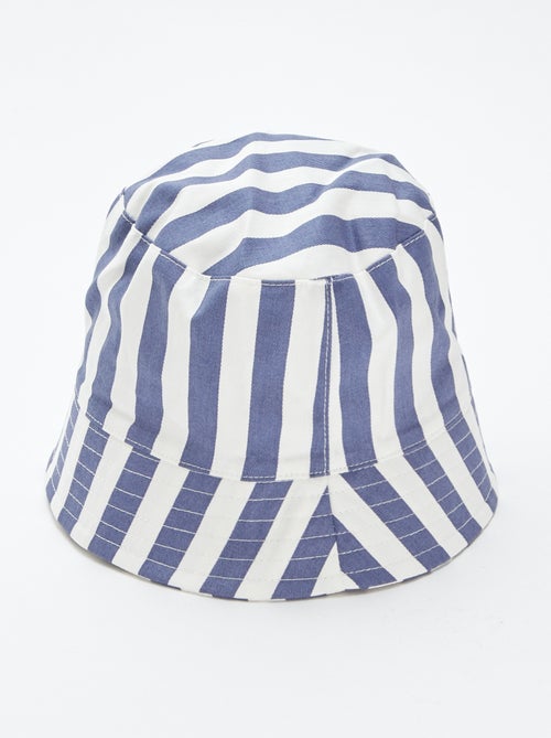 Gorro bucket a rayas - Kiabi