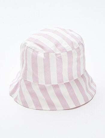Gorro bucket a rayas