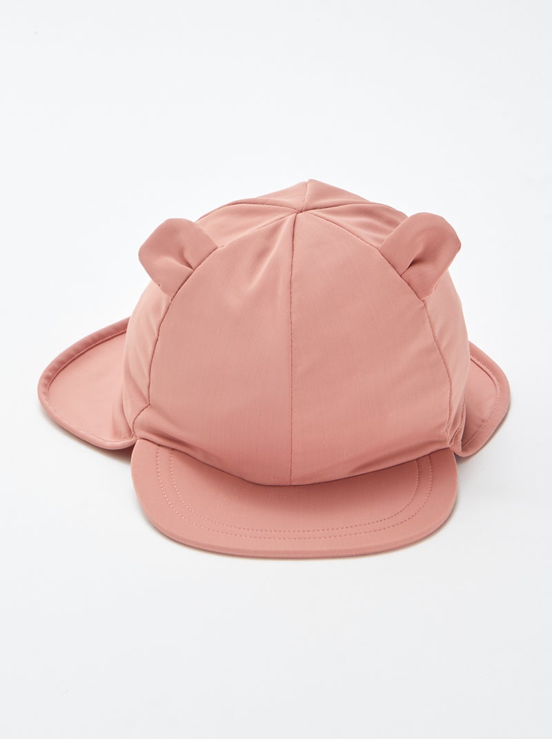 Gorro bucket con nuca cubierta ROSA - Kiabi
