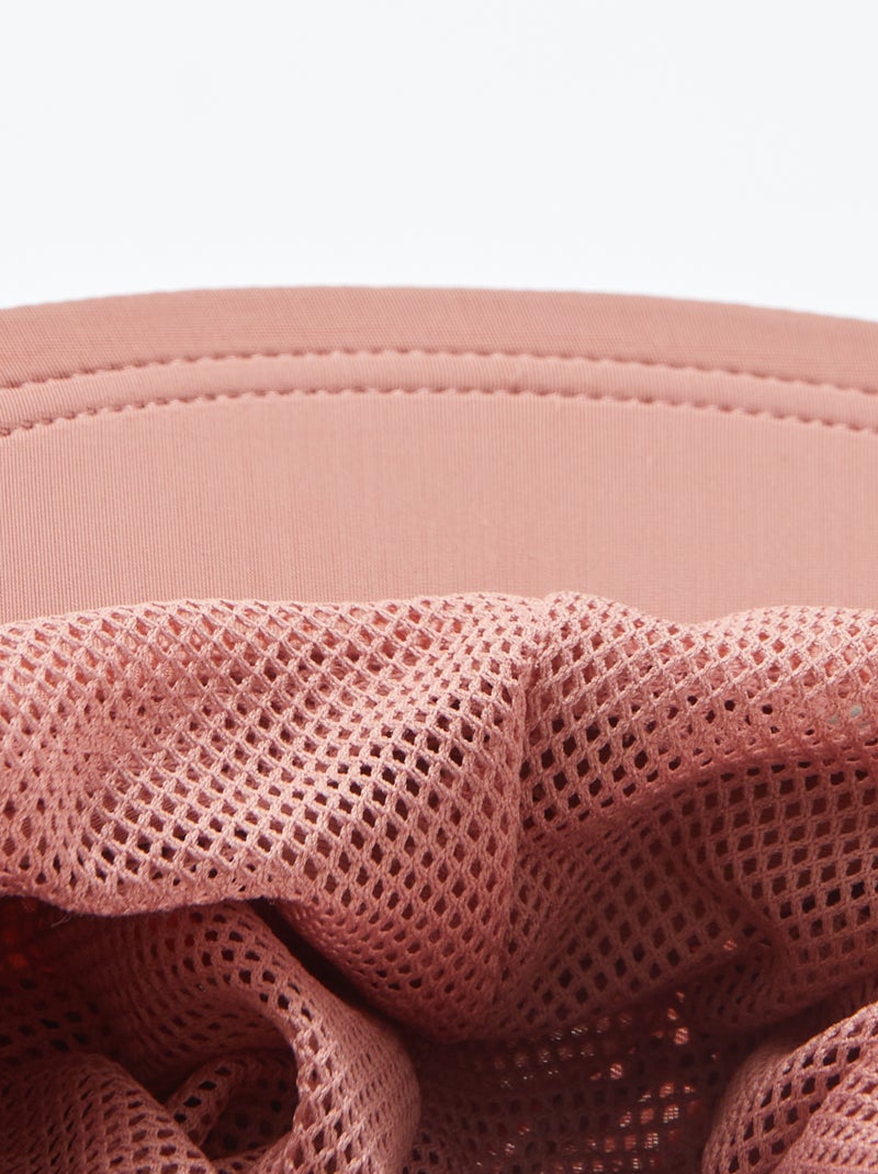 Gorro bucket con nuca cubierta ROSA - Kiabi