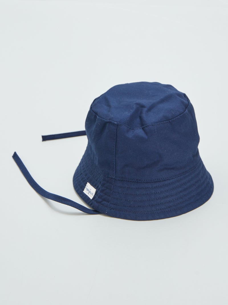 Gorro bucket de tela NEGRO - Kiabi