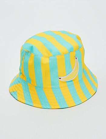 Gorro bucket estampado plátano x Arianne Butto