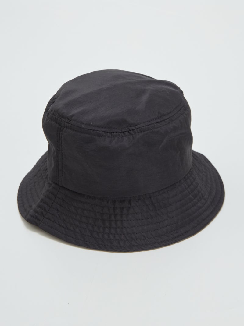 Gorro bucket liso NEGRO - Kiabi