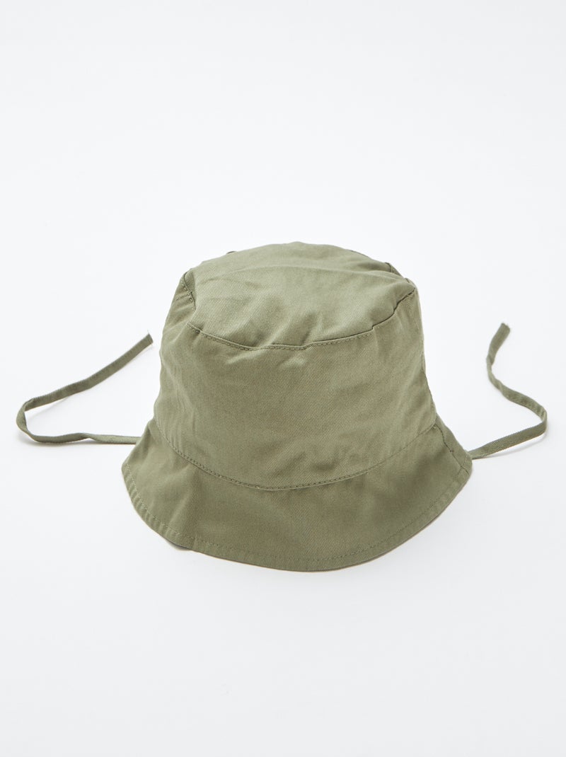 Gorro bucket liso VERDE - Kiabi
