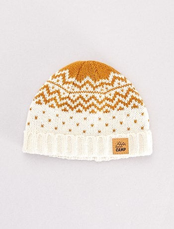 Gorro + bufanda + manoplas 'jacquard' - Kiabi