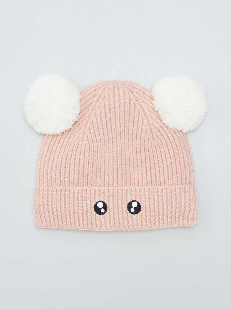 Gorro cálido de 'unicornio' ROSA - Kiabi