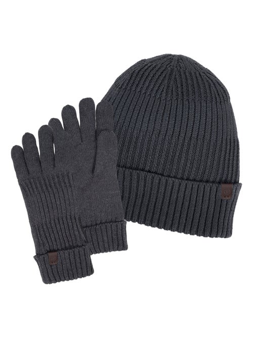 Gorro cálido, forrado de vellón reciclado hombre Isotoner - Kiabi
