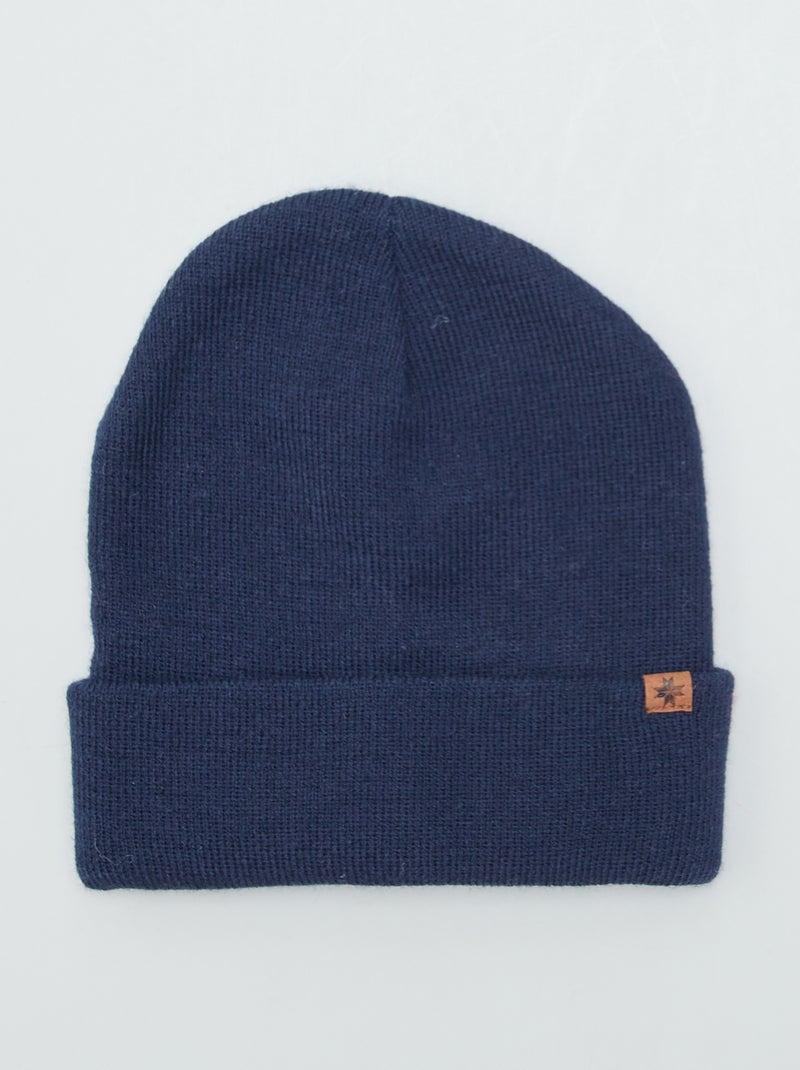 Gorro clásico AZUL - Kiabi