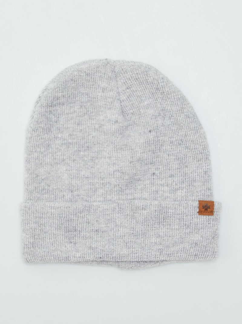 Gorro clásico GRIS - Kiabi