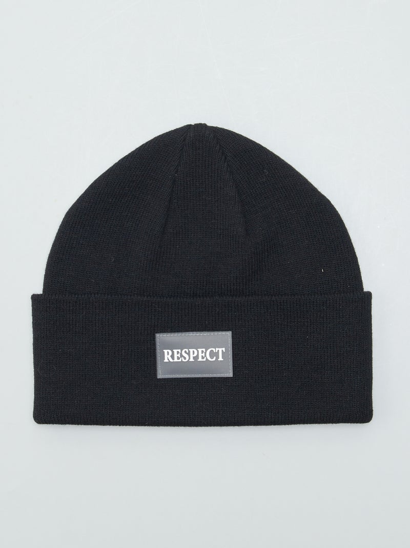 Gorro clásico NEGRO - Kiabi