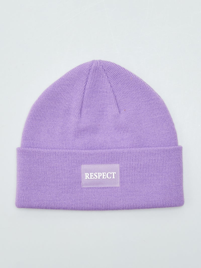 Gorro clásico PURPURA - Kiabi