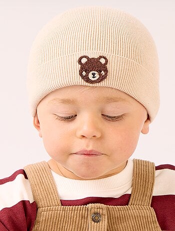 Gorro con bordado 'animal'